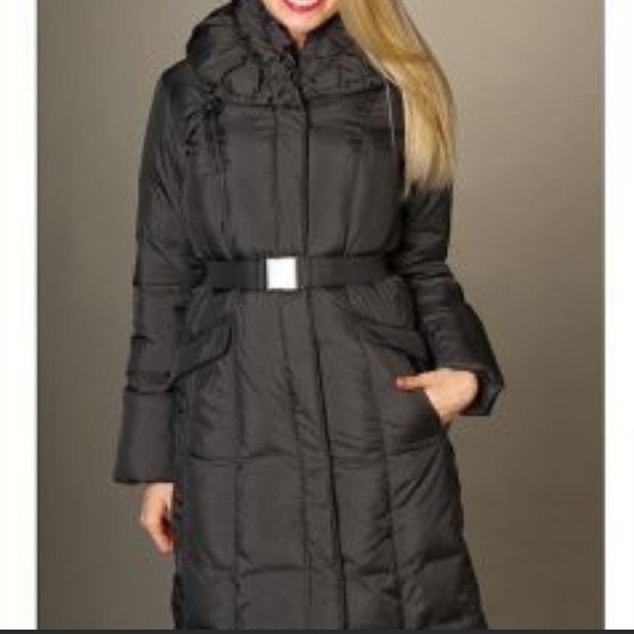 Cole Haan Down + Feather Puffer Coat - Picture 11 of 11